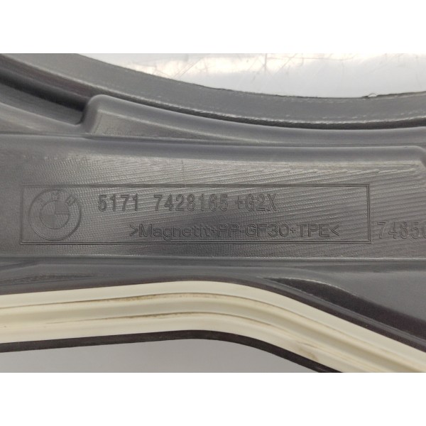 Acabamento Painel Corta Fogo Bmw 320i G20 Msport 2024 Preto Corta Fogo