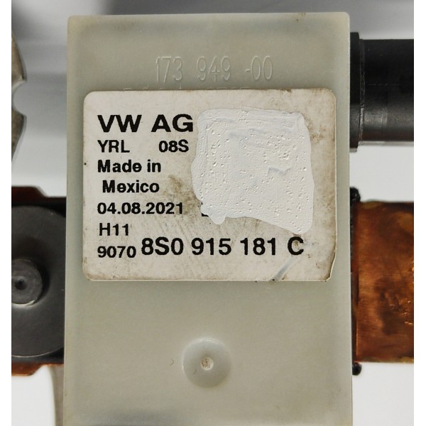 Cabo Polo Bateria Sensor Colisao Audi Q5 2.0 2022 8s0915181