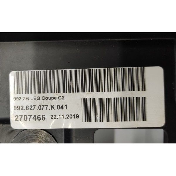 Grade Traseira Porsche 911 Carrera 2021 992827077 Preto Churrasqueira