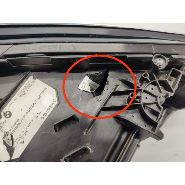 Farol Esquerdo Com Detalhes Bmw G20 320i 2024 Esquerdo/motorista