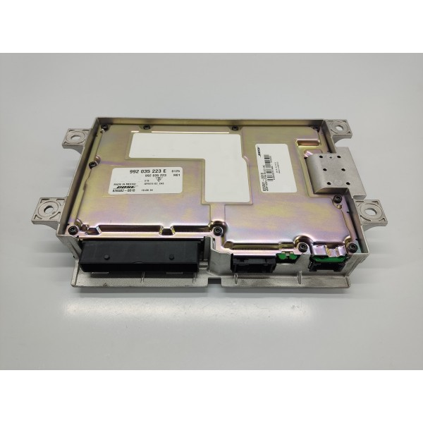 Modulo Amplificador Som Porsche 911 Carrera 21 992035223e Preto