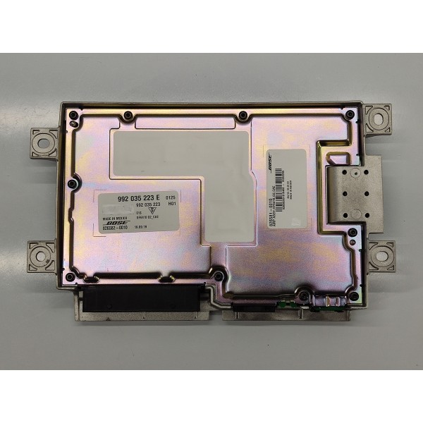 Modulo Amplificador Som Porsche 911 Carrera 21 992035223e Preto