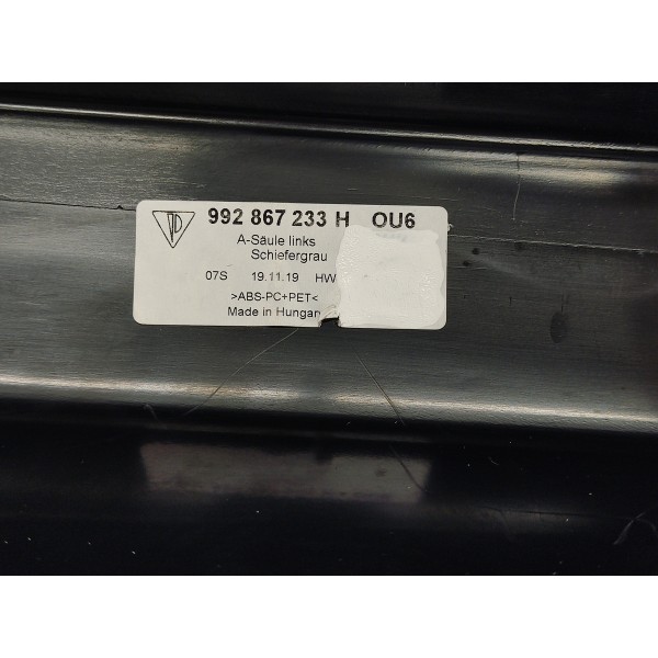 Acabamento Coluna Para Brisa D.e Porsche 911 Carrera 2021