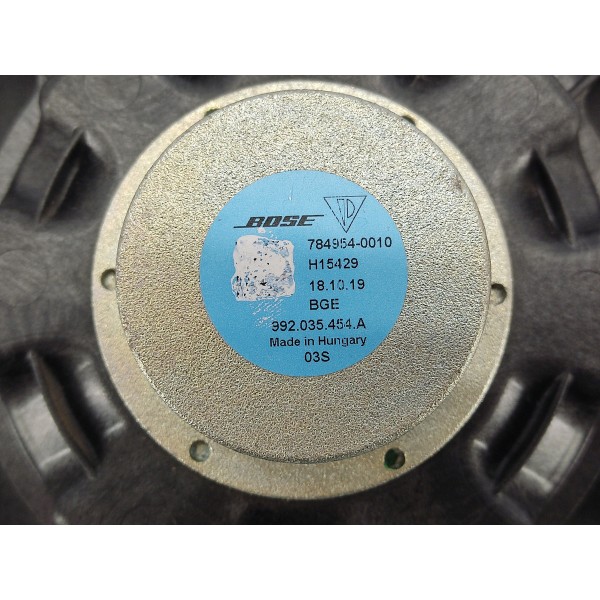 Jogo Auto Falante Porsche 911 Carrera 2021 992035454a Preto