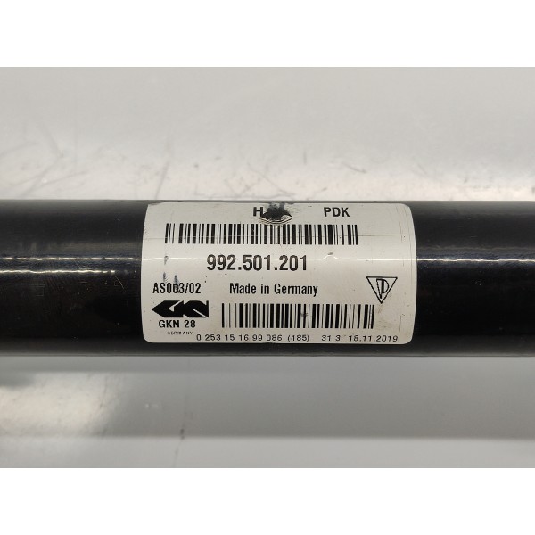 Semi Eixo Traseiro Porsche 911 Carrera 2021 992501201