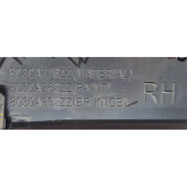 Difusor Ar Painel L.d Pajero Sport 2022 2.4 Hpe 8030a316zz