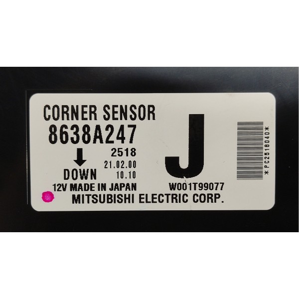 Modulo Sensor Estacionamento Pajero Sport 2022 2.4 Hpe Preto