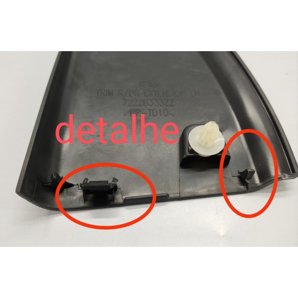 Acabamento Interno Porta T.e Pajero Sport 2022 2.4 Detalhe