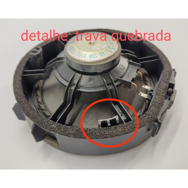 Auto Falante Porta T.d Pajero Sport 2022 2.4 Hpe Detalhe Preto