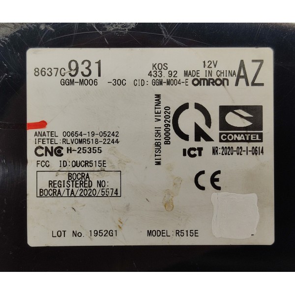 Modulo Keyless Pajero Sport 2022 2.4 Hpe 8637c931