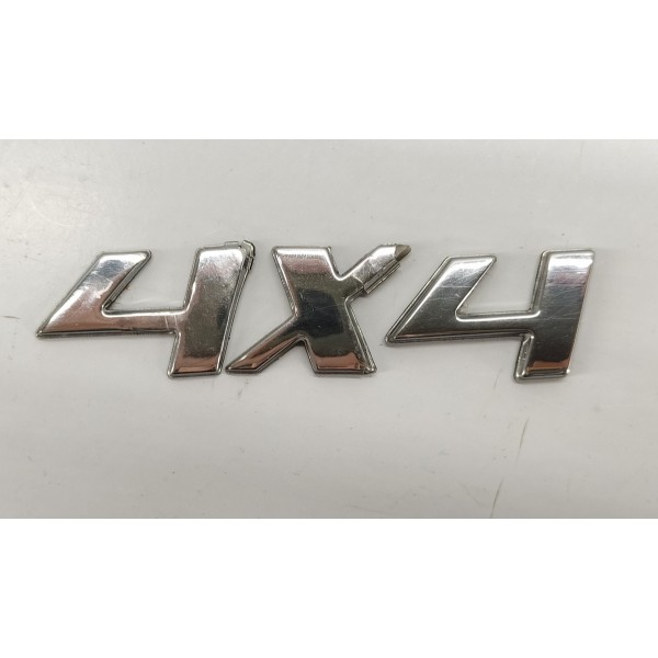 Emblema Tampa Traseira 4x4 Pajero Sport 2022 2.4 Hpe