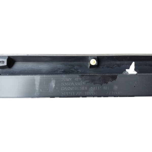 Spoiler Direito Pajero Sport 2022 2.4 Hpe 5360a380 Preto