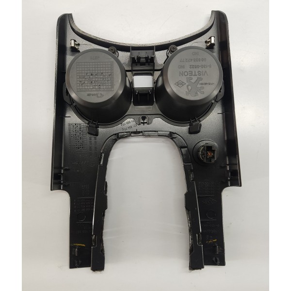 Porta Copos Console Central Peugeot 3008 1.6 Thp 2014 Preto