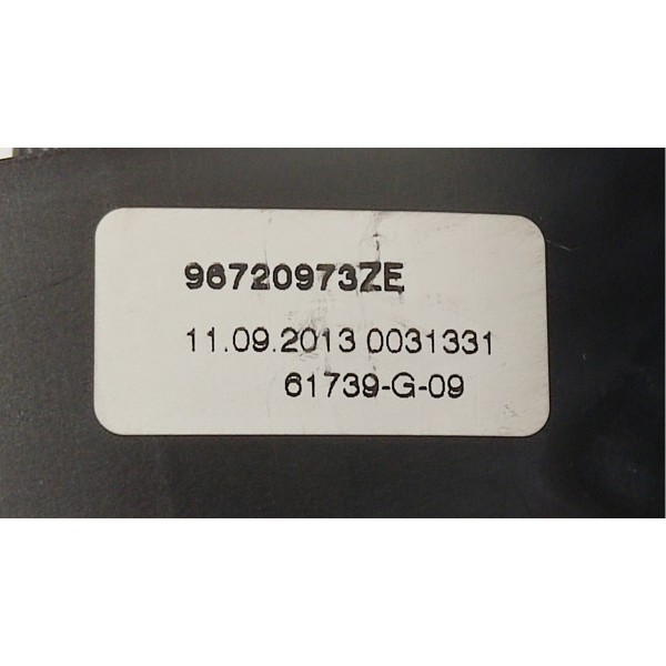 Moldura Alavanca Cambio Peugeot 3008 1.6 Thp 2014 Preto