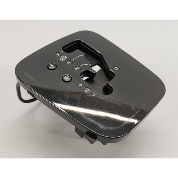 Moldura Alavanca Cambio Peugeot 3008 1.6 Thp 2014 Preto