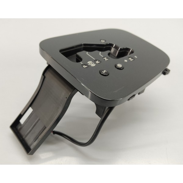 Moldura Alavanca Cambio Peugeot 3008 1.6 Thp 2014 Preto