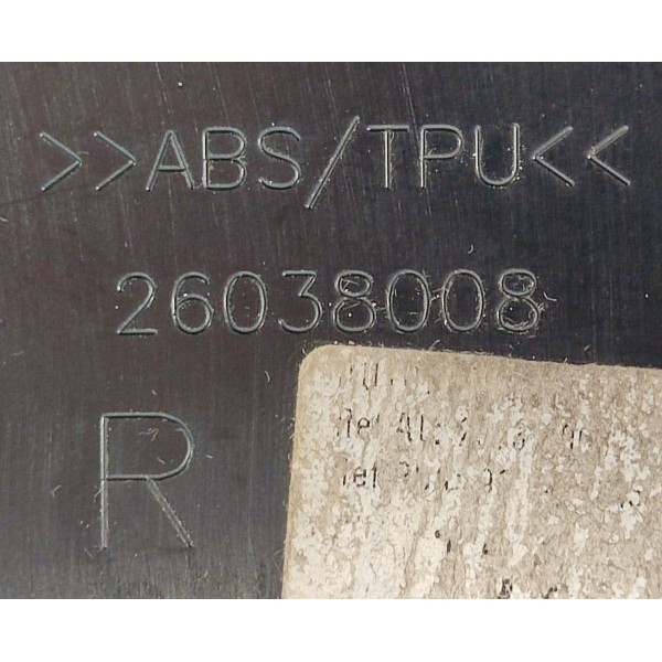 Acabamento Lanterna L.d Peugeot 3008 1.6 Thp 2014 26038008 Preto