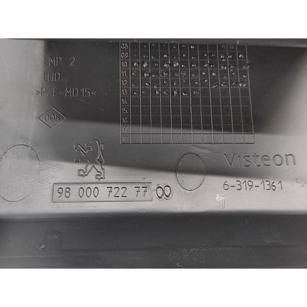 Porta Objetos D.e Painel Peugeot 3008 1.6 2014 9800072277