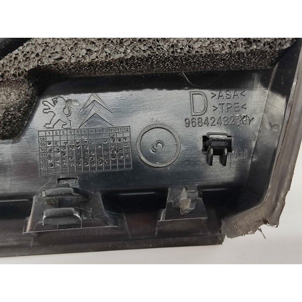 Acabamento Externo Retrovisor L.d Painel Peugeot 3008 2014 Preto