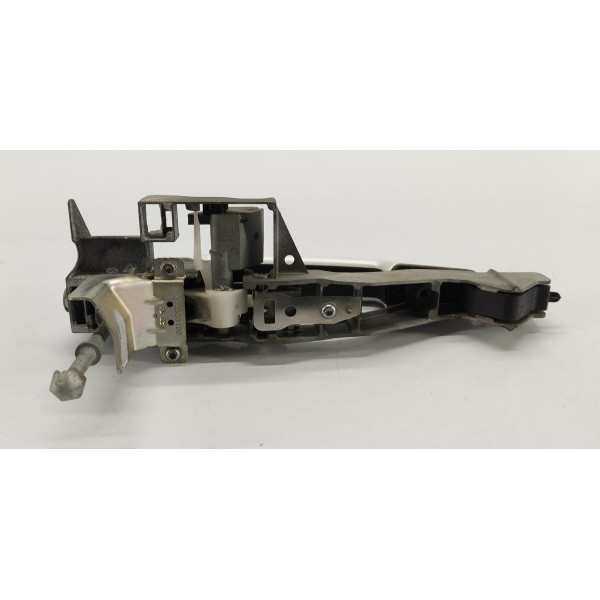 Maçaneta Externa D.e Peugeot 3008 1.6 Thp 2014 9688668180 Branco Dianteira