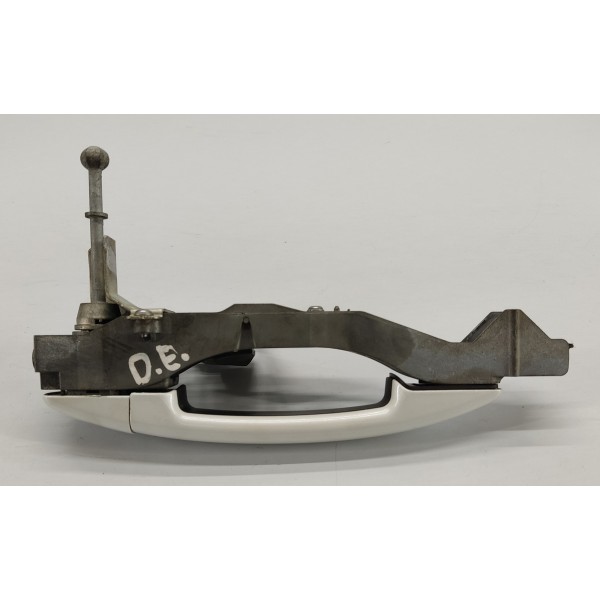 Maçaneta Externa D.e Peugeot 3008 1.6 Thp 2014 9688668180 Branco Dianteira