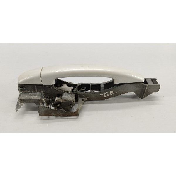 Maçaneta Externa T.e Peugeot 3008 1.6 Thp 2014 9684560080 Branco Traseira