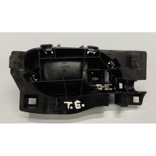 Maçaneta Interna T.e Peugeot 3008 1.6 Thp 2014 1905002 Prateado Traseira