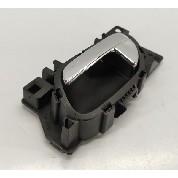 Maçaneta Interna D.e Peugeot 3008 1.6 Thp 2014 9683446877 Prateado Dianteira