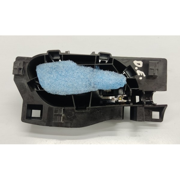 Maçaneta Interna D.e Peugeot 3008 1.6 Thp 2014 9683446877 Prateado Dianteira