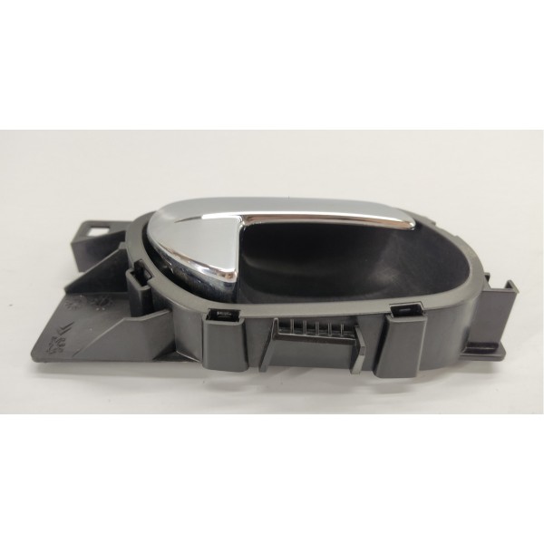 Maçaneta Interna T.d Peugeot 3008 1.6 Thp 2014 1904002 Prateado Traseira