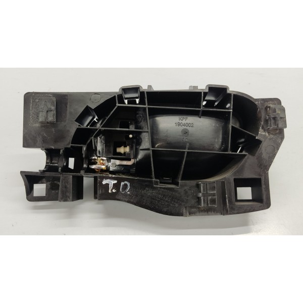 Maçaneta Interna T.d Peugeot 3008 1.6 Thp 2014 1904002 Prateado Traseira