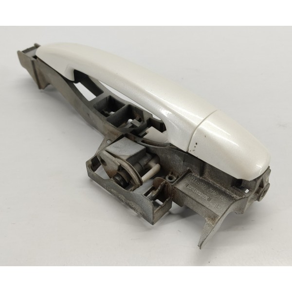Maçaneta Externa T.d Peugeot 3008 1.6 Thp 2014 Branco Traseira