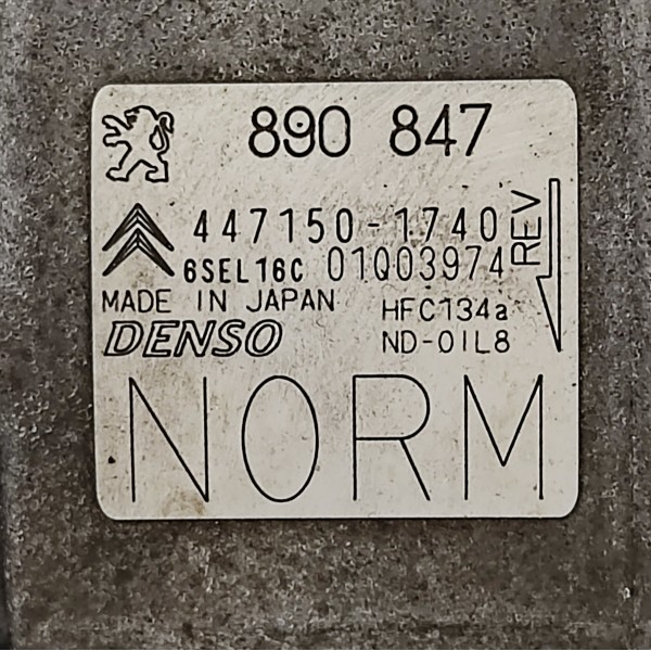 Compressor Ar Condicionado Peugeot 3008 1.6 Thp 2014