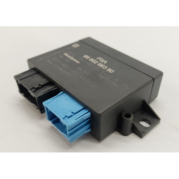 Sensor Estacionamento Peugeot 3008 1.6 Thp 2014 9800266380 Preto