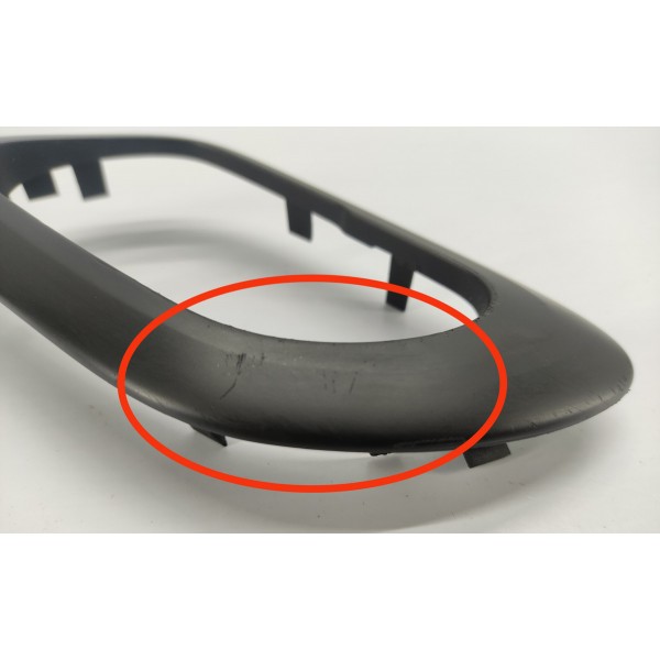 Moldura Maçaneta Interna D.e Peugeot 3008 1.6 Thp 2014 Preto Dianteira