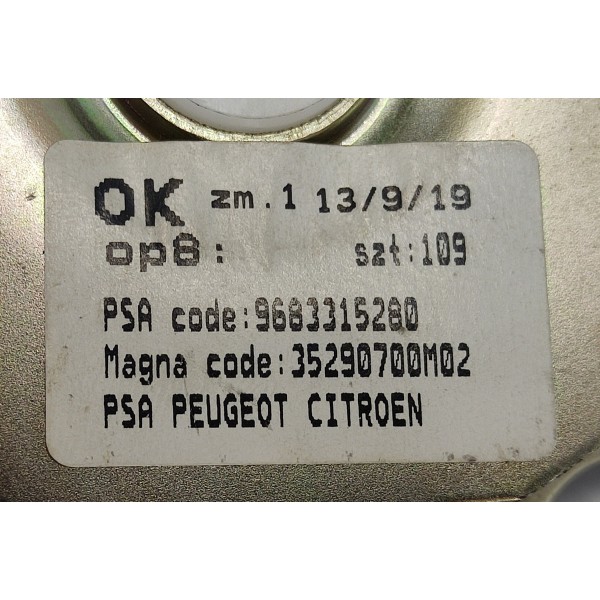 Cabo Catraca Tampa Traseira L.e Peugeot 3008 1.6 Thp 2014