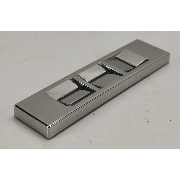 Emblema Thp Tampa Traseira Peugeot 3008 1.6 Thp 2014 Prateado