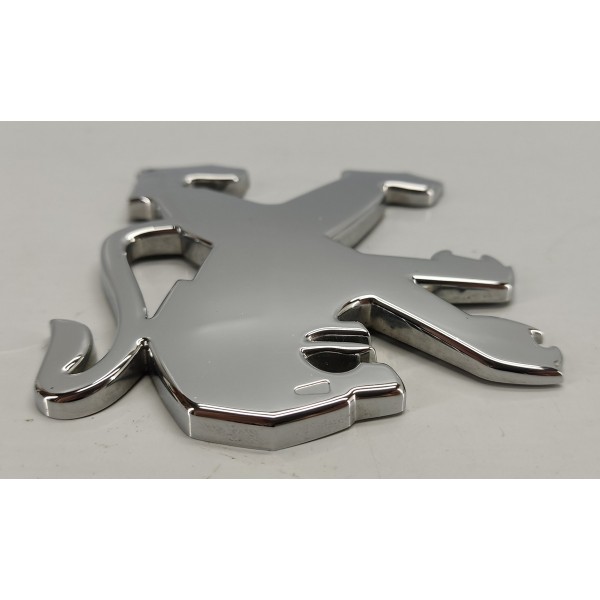 Emblema Tampa Traseira Peugeot 3008 1.6 Thp 2014 9685812880 Prateado