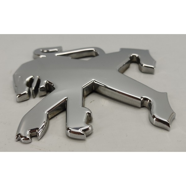 Emblema Tampa Traseira Peugeot 3008 1.6 Thp 2014 9685812880 Prateado