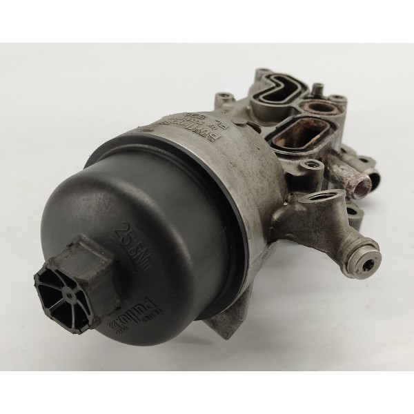 Suporte Filtro Oleo Peugeot 3008 1.6 Thp 2014 Preto