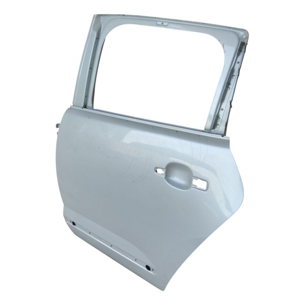 Porta Traseira Esquerda Peugeot 3008 1.6 Thp 2014 Traseira Esquerda Prata