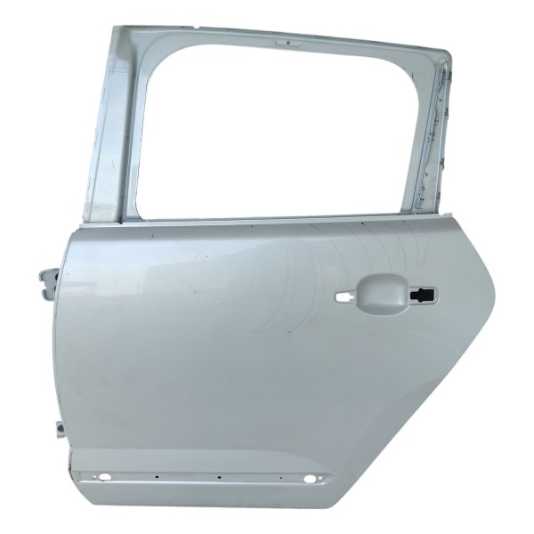 Porta Traseira Esquerda Peugeot 3008 1.6 Thp 2014 Traseira Esquerda Prata