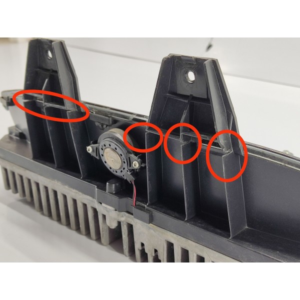 Painel Instrumento Velar 2.0 P300 2020 K8a210f844jc Detalhe Preto