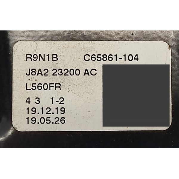 Motor Maquina Vidro D.d Velar 2.0 P300 2020 J8a223200ac