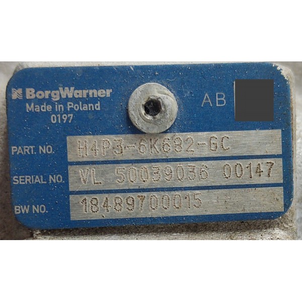 Turbina Velar 2.0 P300 2020 H4p36k682gc