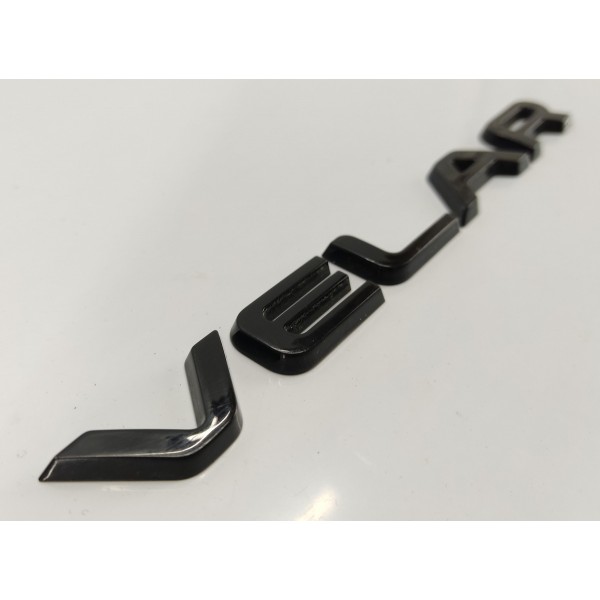 Emblema Letreiro Tampa Traseira Velar 2.0 P300 2020 Preto