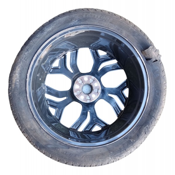 Roda R21 Velar 2.0 P300 2020 Pneu Ruim Detalhe Preto