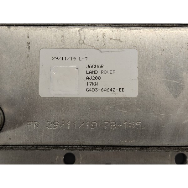 Radiador Trocador Calor Discovery Sport 21 Diesel G4d36a642