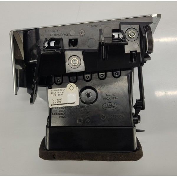 Difusor Ar Painel L.e Discovery Sport 2021 Diesel