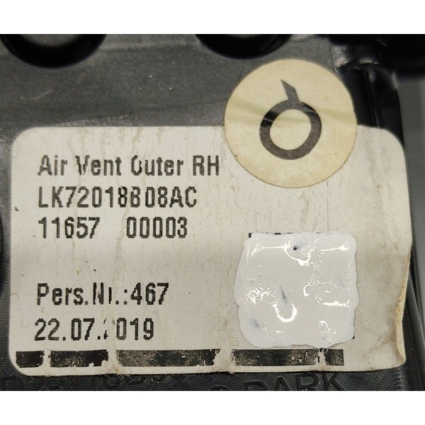 Difusor Ar Painel L.d Discovery Sport 2021 Diesel